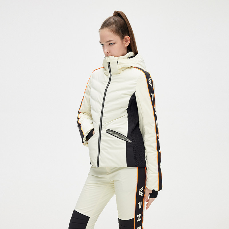 phenixmiss新品女子羽绒滑雪服单双板加厚保暖防水滑雪衣