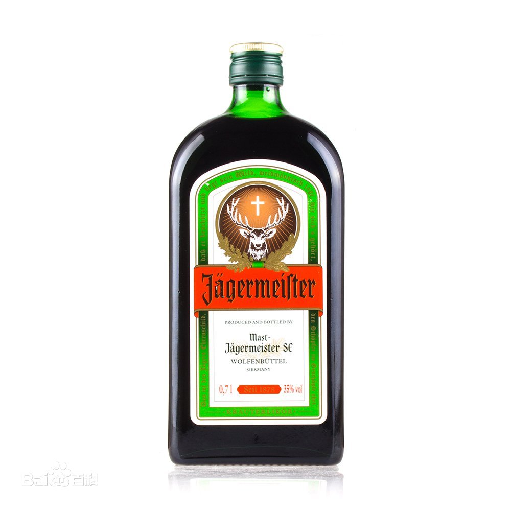 行货德国草本利口酒力娇酒配制酒野格40毫升35度力娇酒