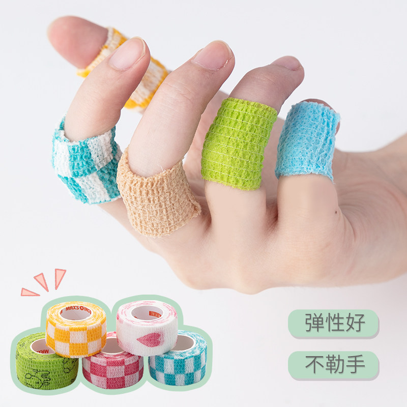 学生可爱写字护指绷带ins防起神器写作作业运动护具