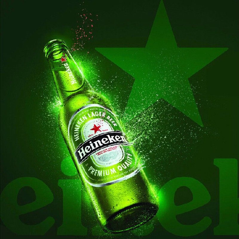 荷兰原装进口喜力啤酒铝瓶小瓶银海尼根精酿330ml啤酒