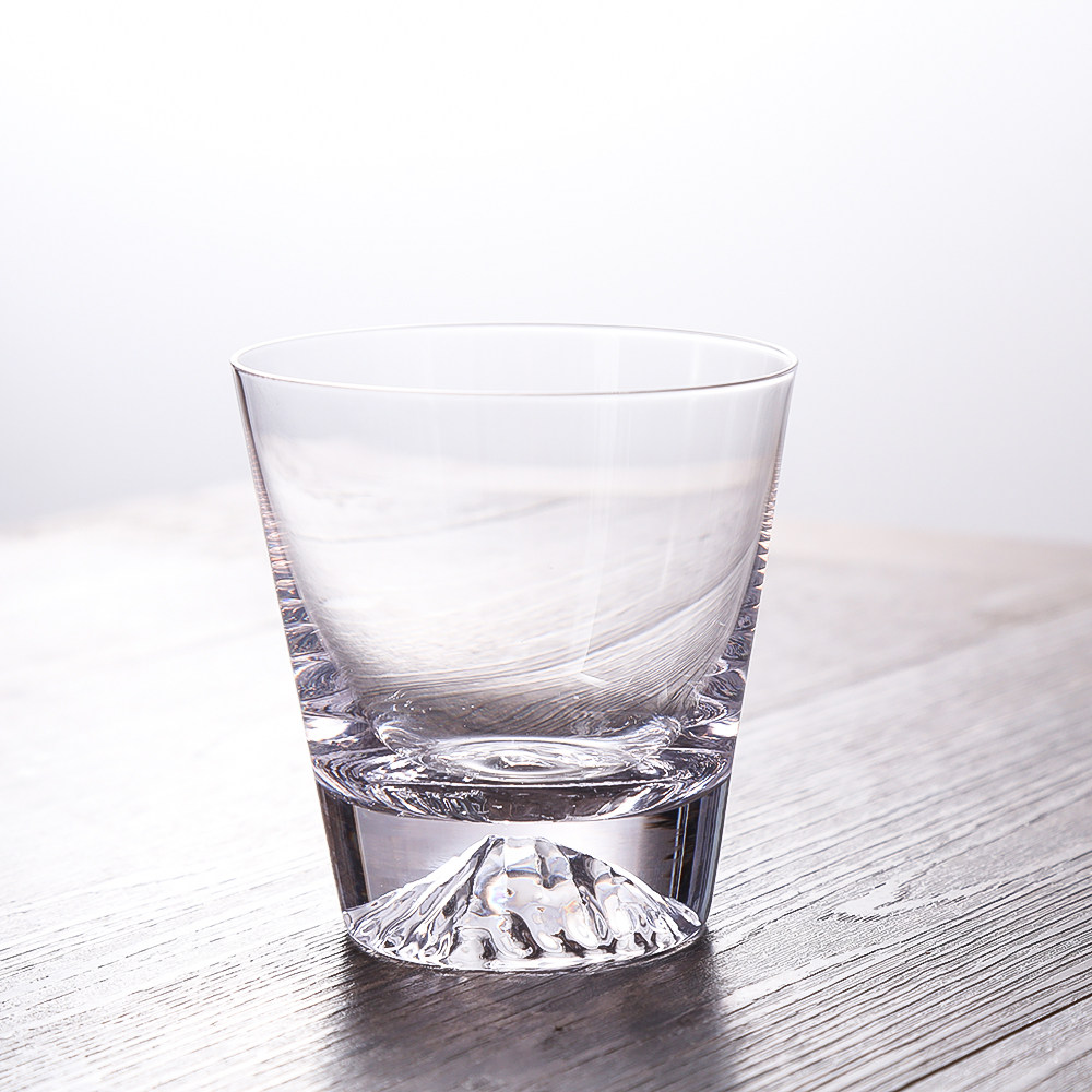 酒杯名の富士山洋酒威士忌创意玻璃杯热水水杯白兰地异形