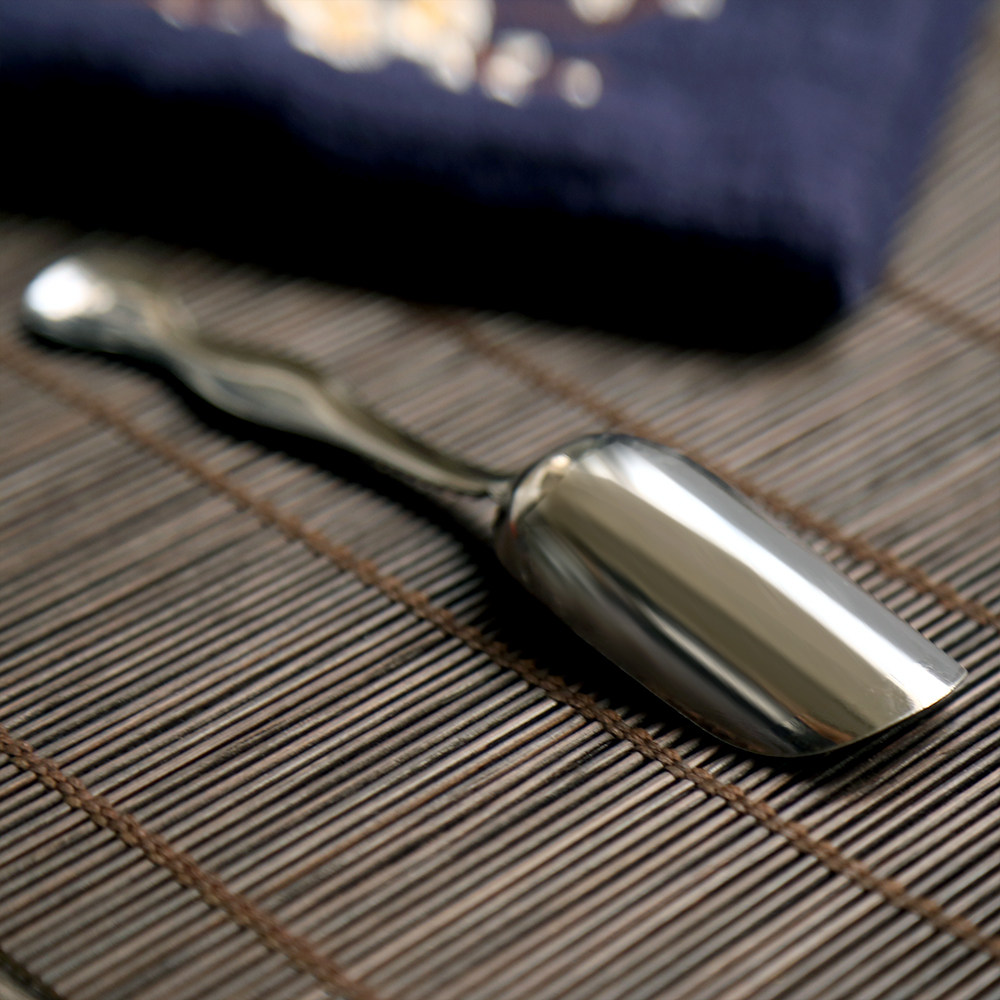 茶勺名の喝茶茶匙煮茶勺茶铲分不锈钢取茶勺小茶勺茶瓢茶匙