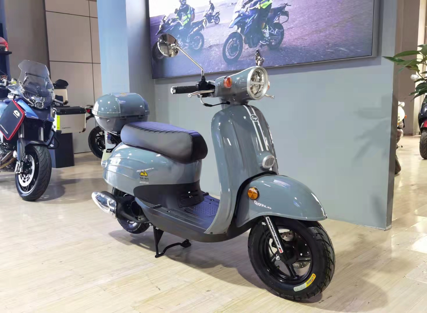 正品 国四电喷正规上牌 建设 复古小绵羊踏板摩托车 u爽柯基小龟王