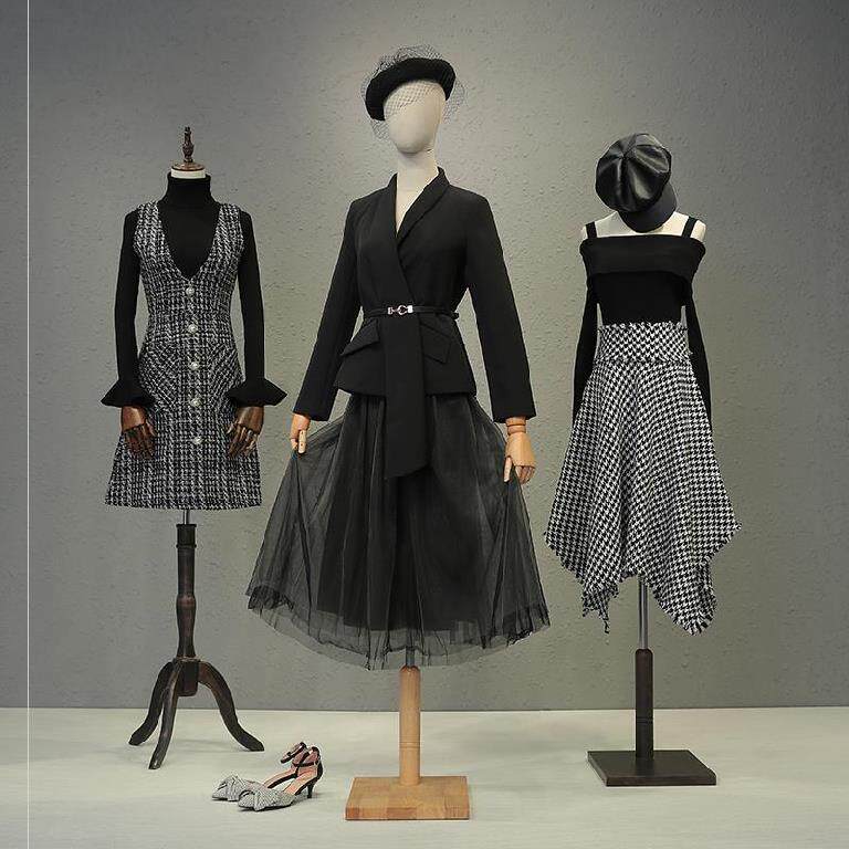 人体模型小型假人新手模特架子展示架婚纱服装设计迷你小人打版