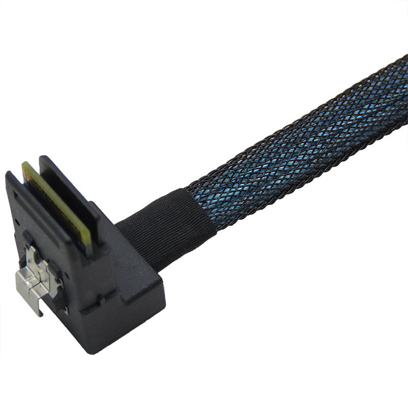 minisas36p弯头sff8087sata服务器阵列硬盘数据线连接线