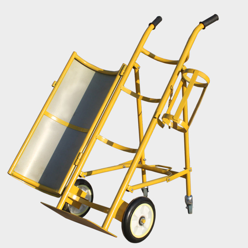 氧气瓶推车安全氧气乙炔瓶手推车工业氧气乙炔推推车车手推工地