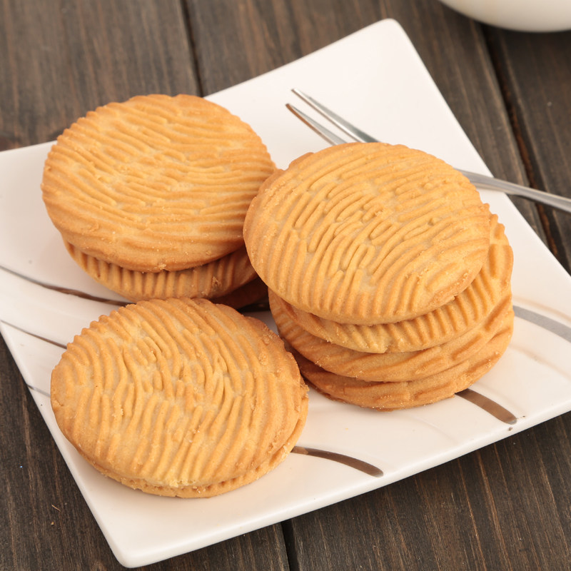 杰士利猴菇酥性饼干800g/盒猴菇早餐养胃休闲零食购两盒送礼品袋