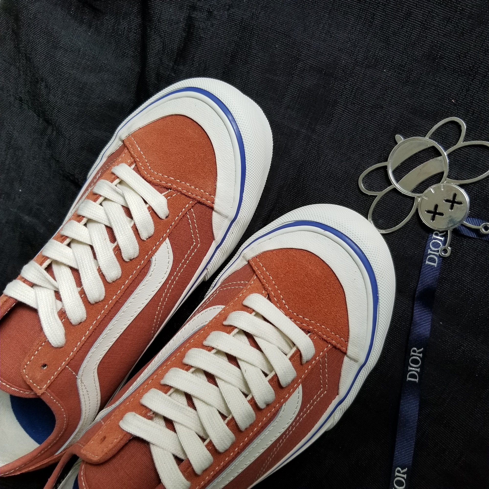 vans style 36 sf 脏橘色 橙色 低帮男鞋女鞋帆布板鞋vn0a3mvl228