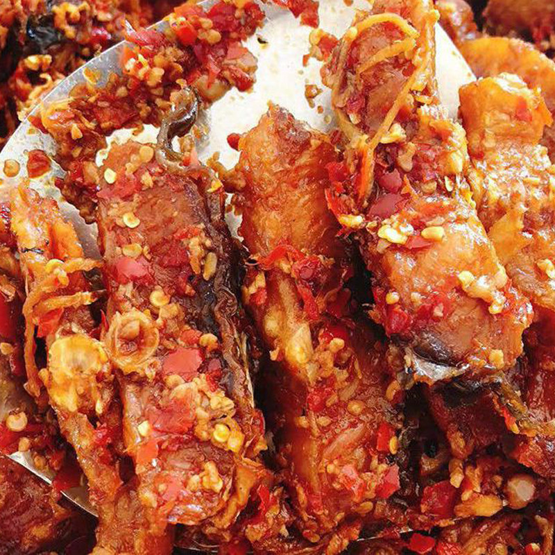 剁椒酒糟腊鱼鱼块江西特产农家自制鱼肉醉鱼即食鱼零食