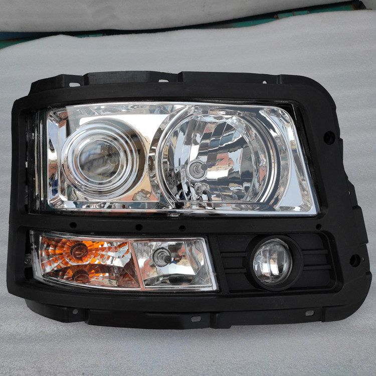 适配陕汽重卡德龙f3000m3000前大灯照明灯雾灯远近原装大灯总成