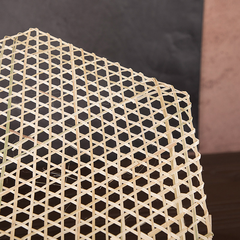 手工竹编竹网餐垫防粘锅竹蒸酒店专用幼儿园挂饰竹编