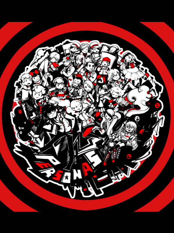 窗本社p5怪盗团帆布袋mozer现货女神异闻录5