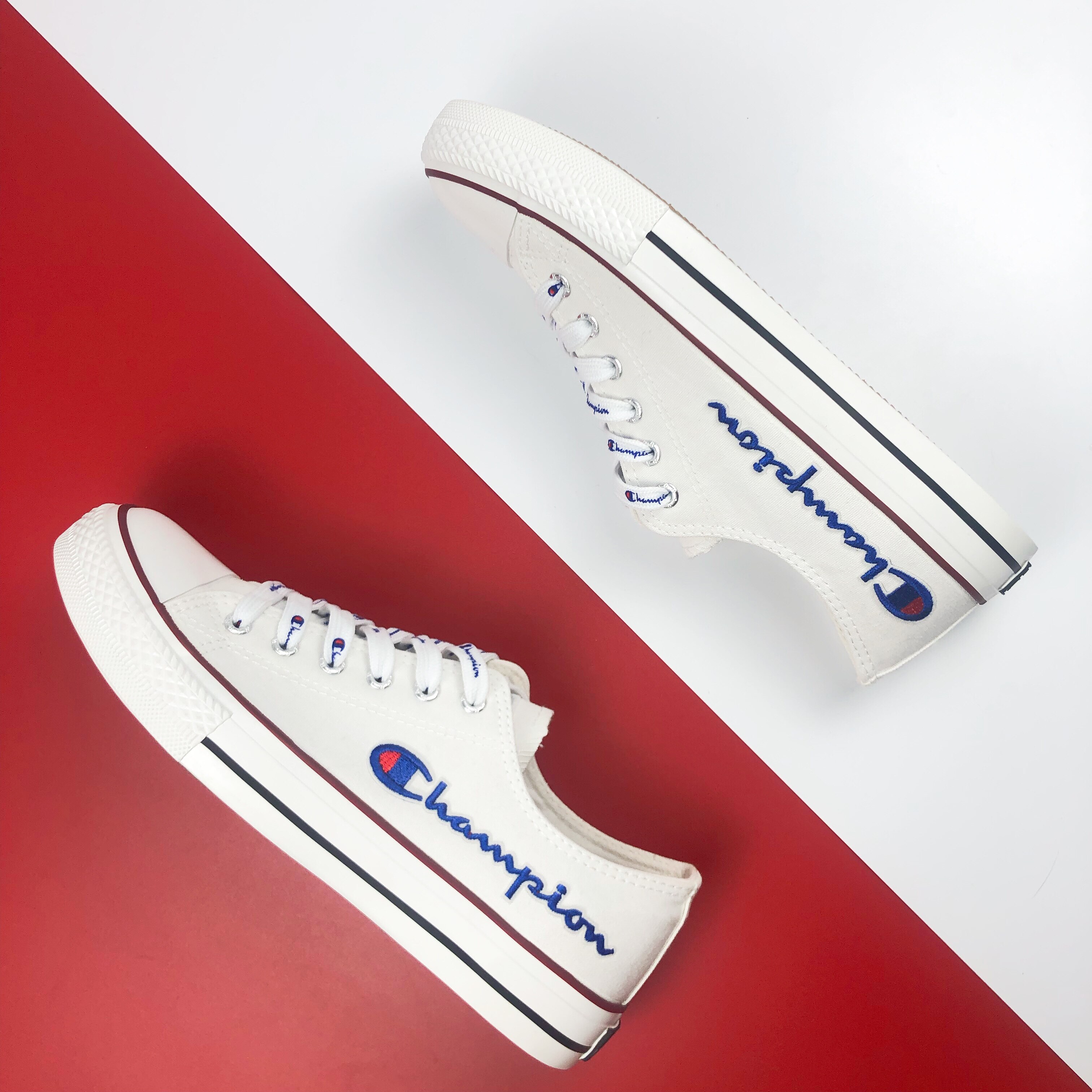 回力冠军联名帆布鞋男涂鸦ulzzang百搭情侣鸳鸯爆改低帮小白鞋女