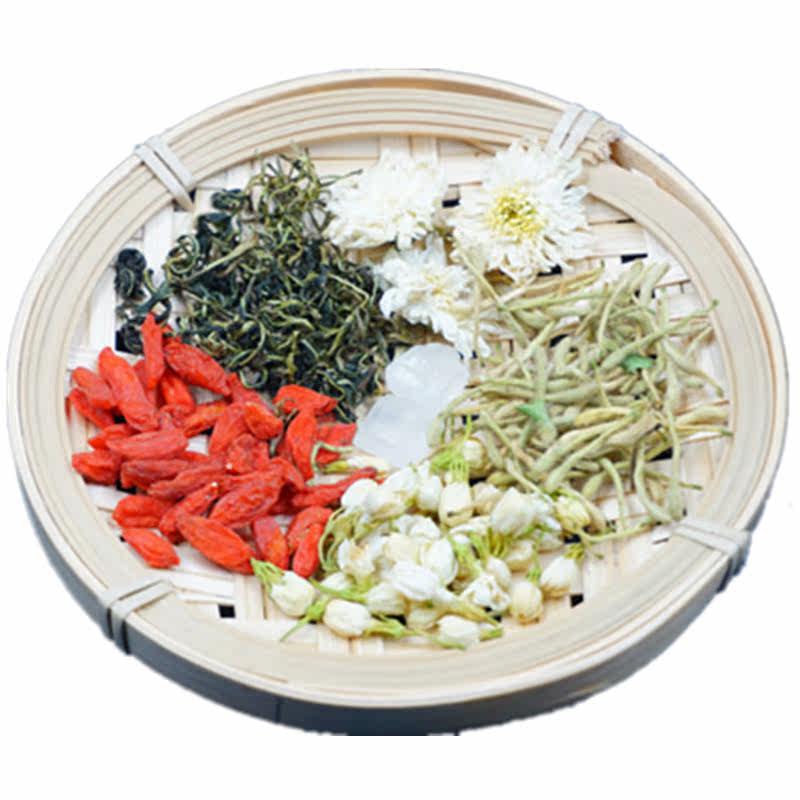 蒲公英去火茶金银花降火菊花枸杞茶组合茶清火菊花清热下火茶袋装