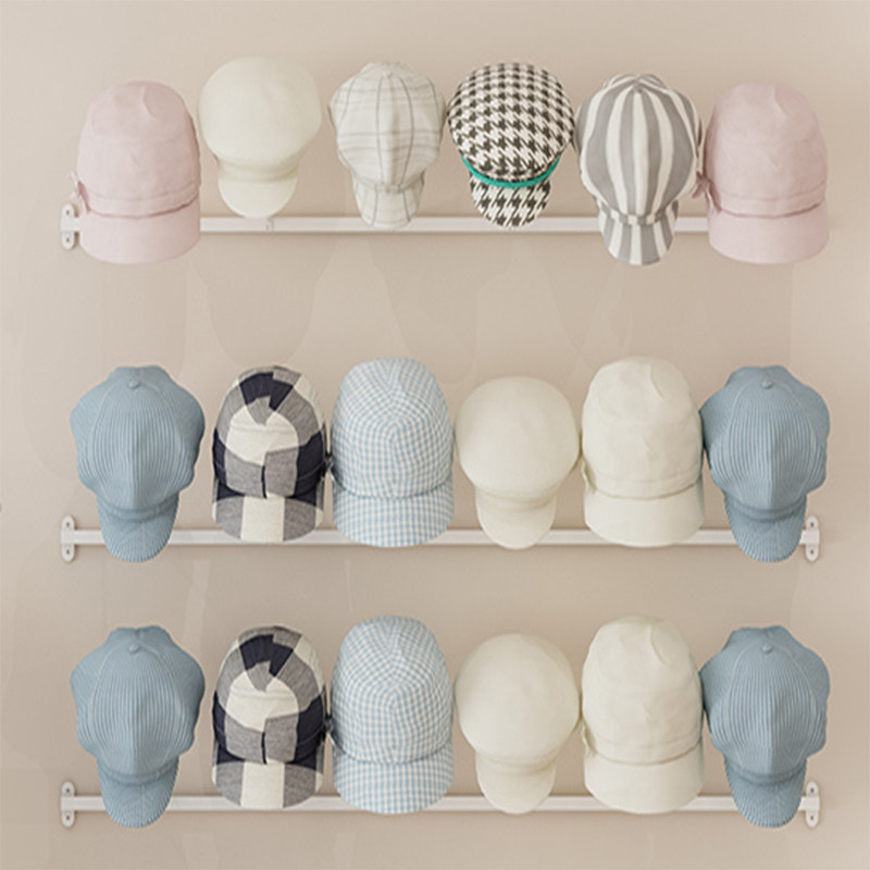 服装店冬棉帽子架子子儿童帽展示架整理收纳架挂落地衣帽架