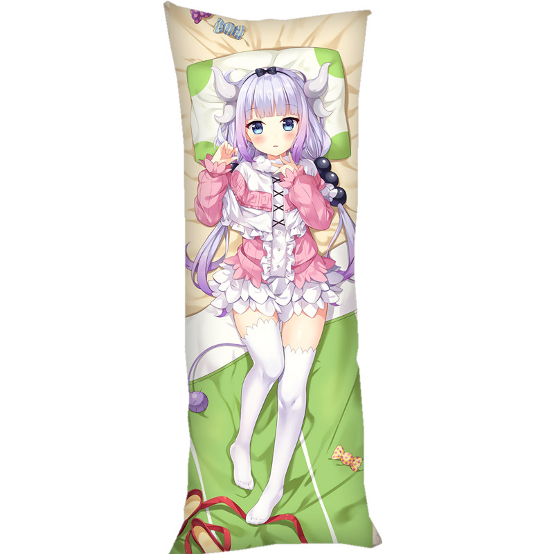 小林龙托尔枕套长枕动漫周边康纳托尔妹抖抱枕家的动漫毛绒