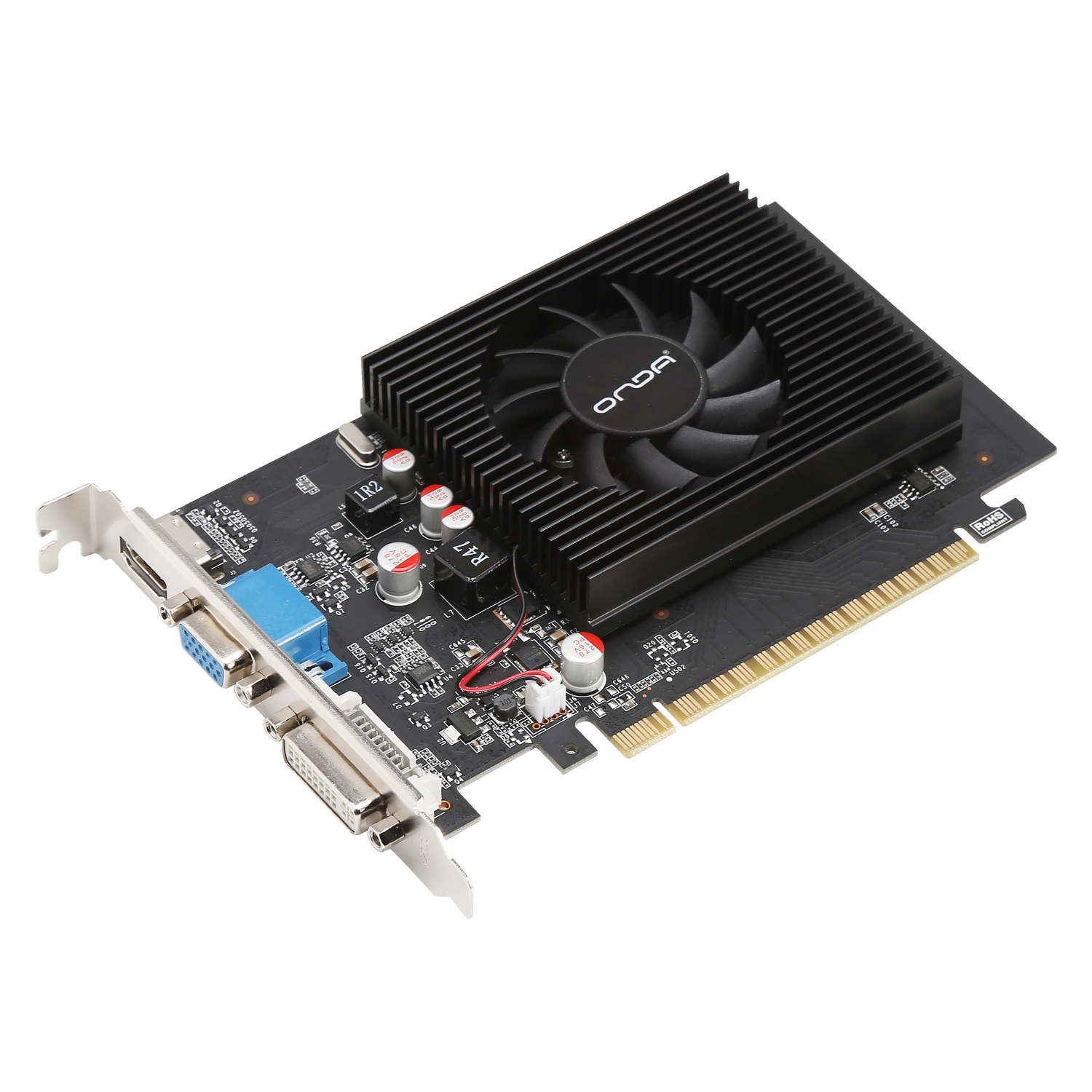 onda昂达gt730k典范4gd3显卡卡单风扇游戏设计显卡