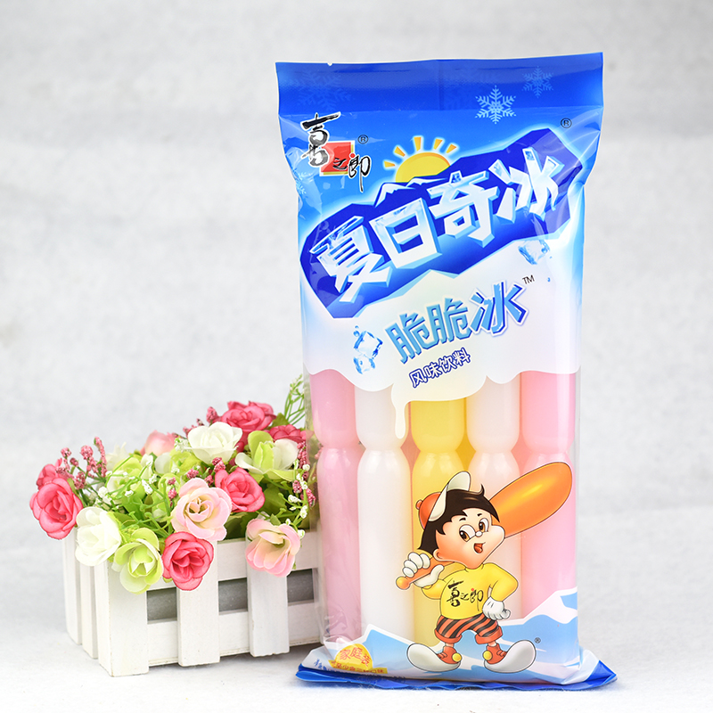 喜之郎夏日奇冰脆脆85ml多口口味混装24支棒棒果冻