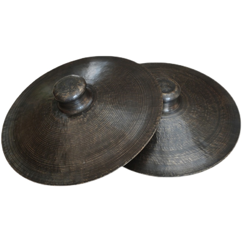 铙大青铜28公分30cm大钗大钹铙钹佛教道教手工大铙