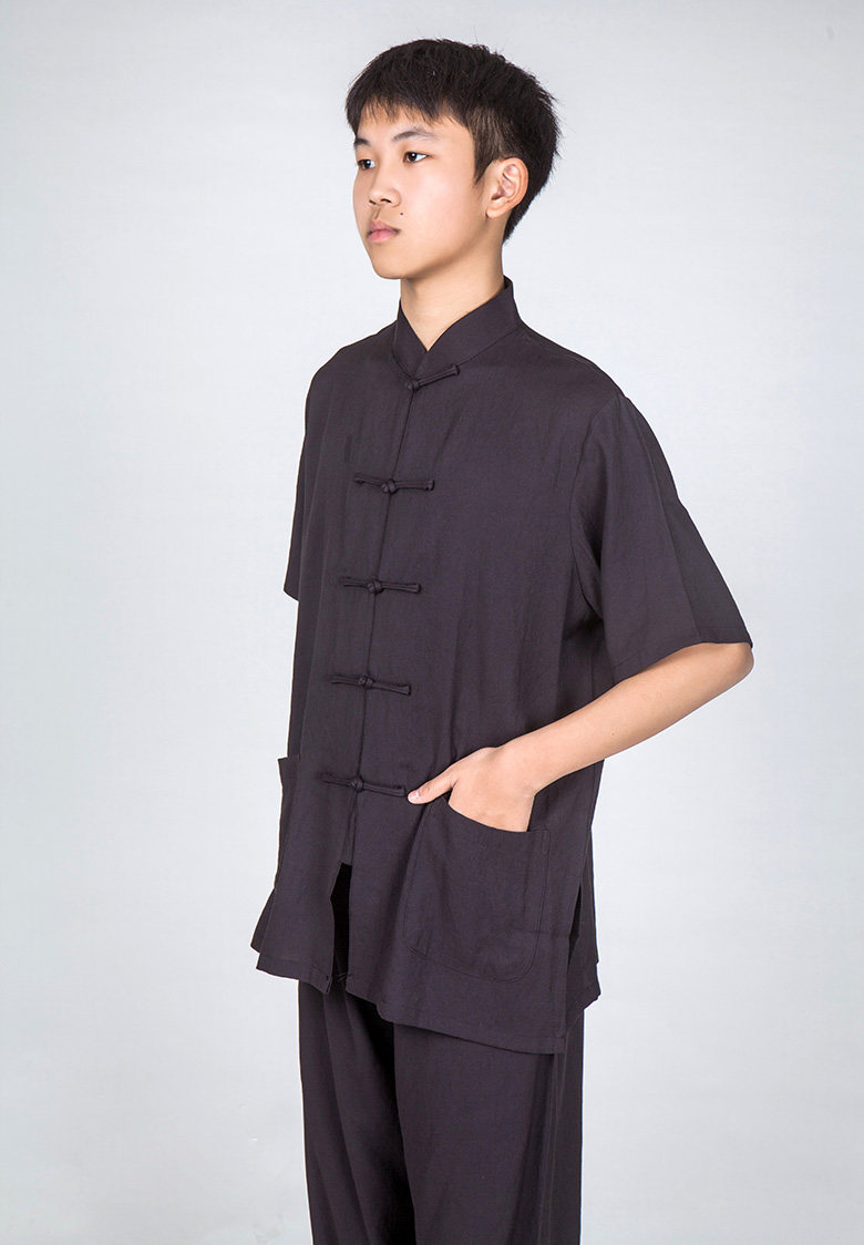 新款太极服男春秋晨练打拳练功夏季中老年健身服太极服