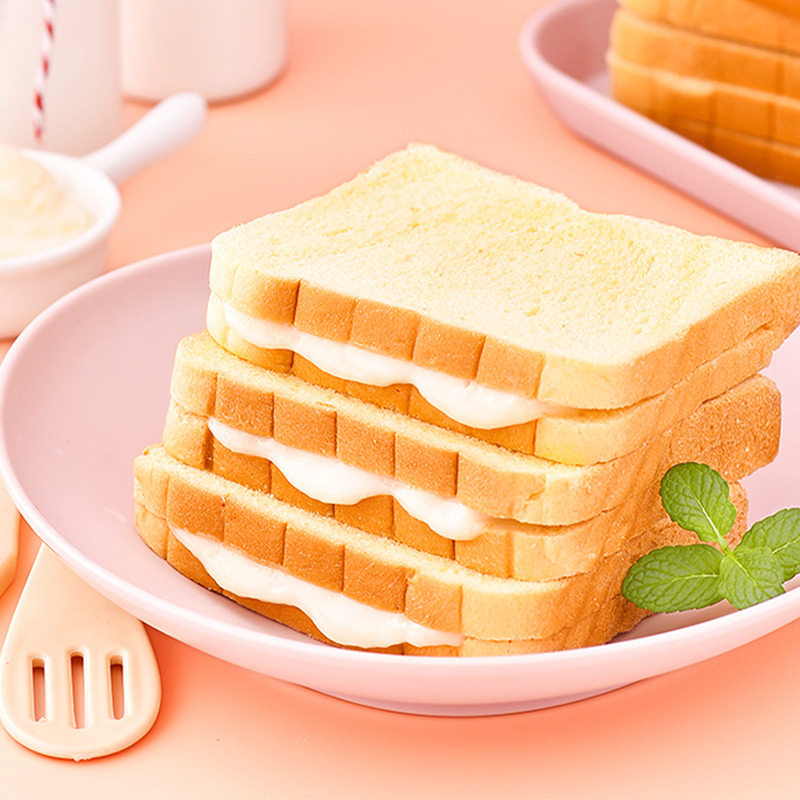 易美佳乳酸菌吐司夹心面包500g