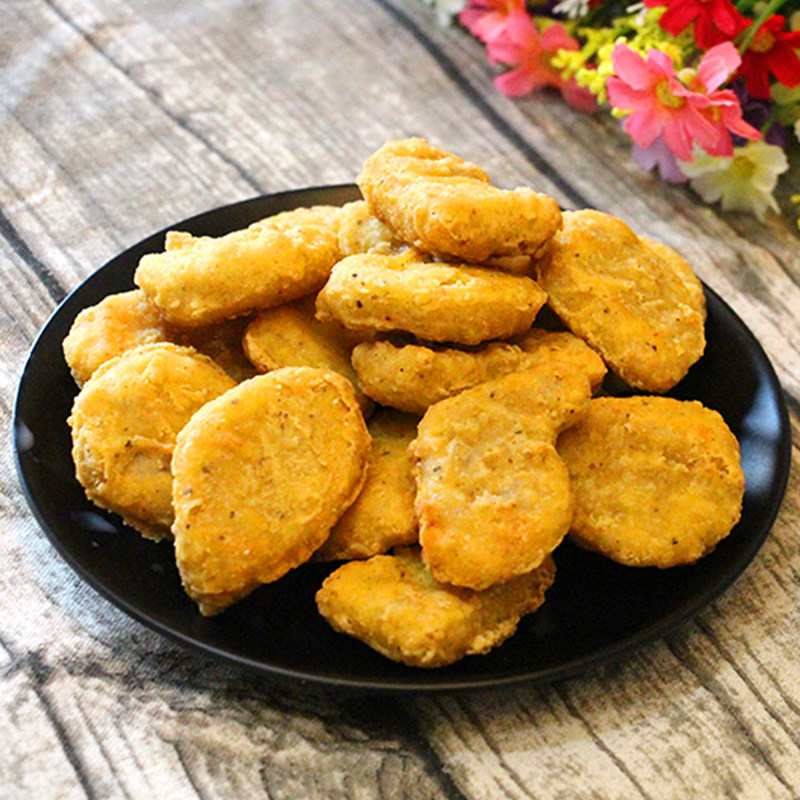 鸡块安味黄金1kg10包黑胡椒汉堡油炸小吃麦乐鸡肉丸