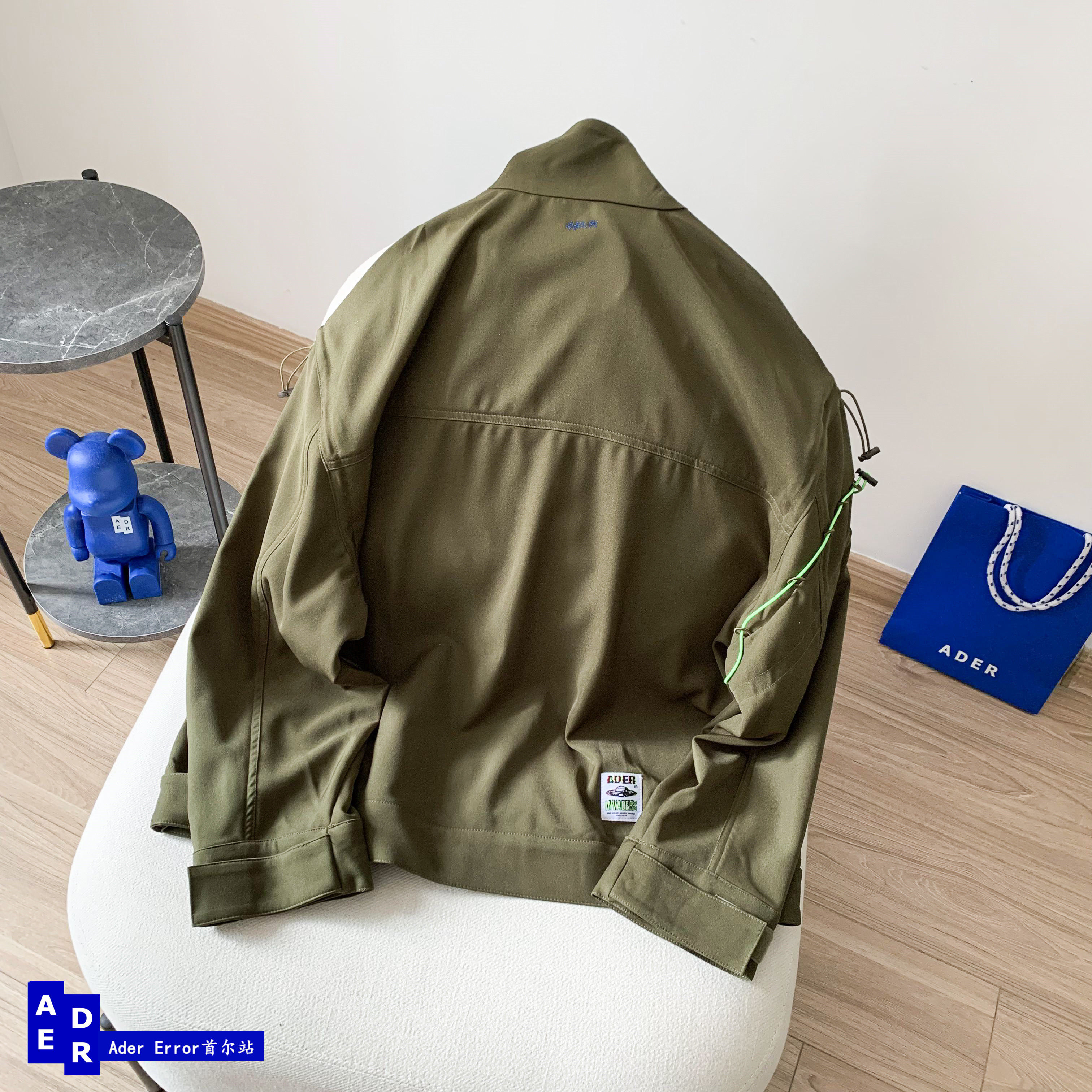 正品adererror秋季小怪兽工装外套高级炸街男女短外套