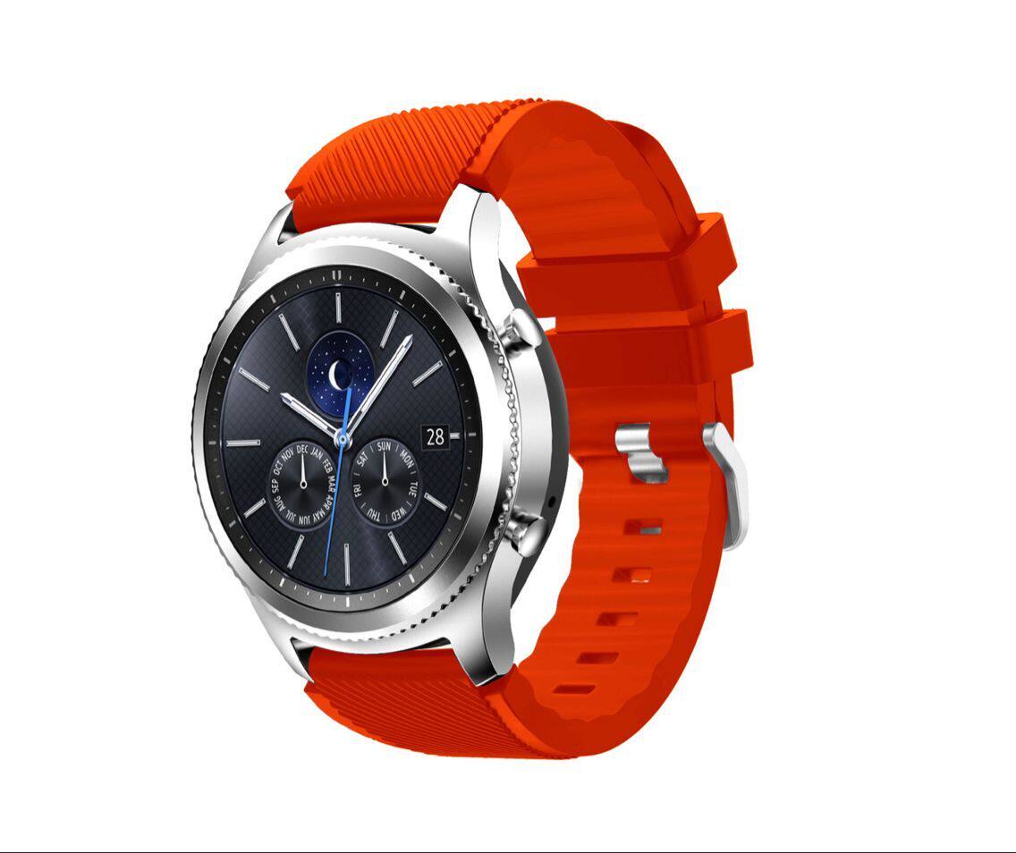 三星galaxywatch46mm咕咚gps手表s1n3中兴ztezw10硅胶智能手表手环