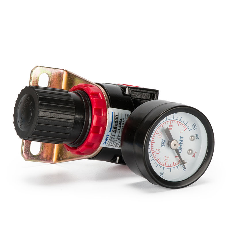 正泰气源气压调节阀空气调气阀ar2000气体减压阀调压阀气动可调式