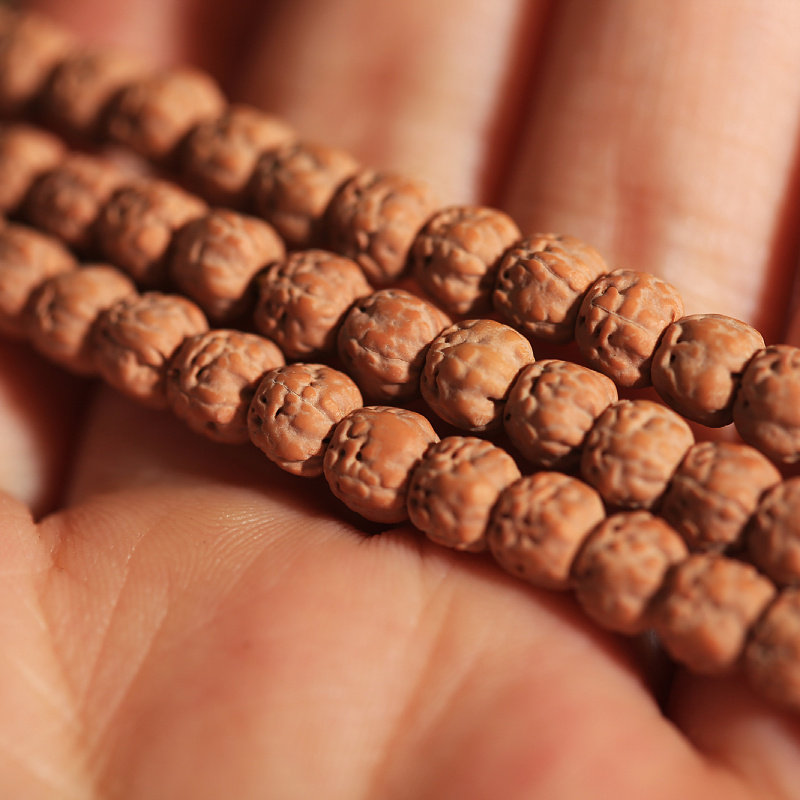 福尚缘藏式佛手小金刚菩提108颗佛珠手串玄武手链佛珠