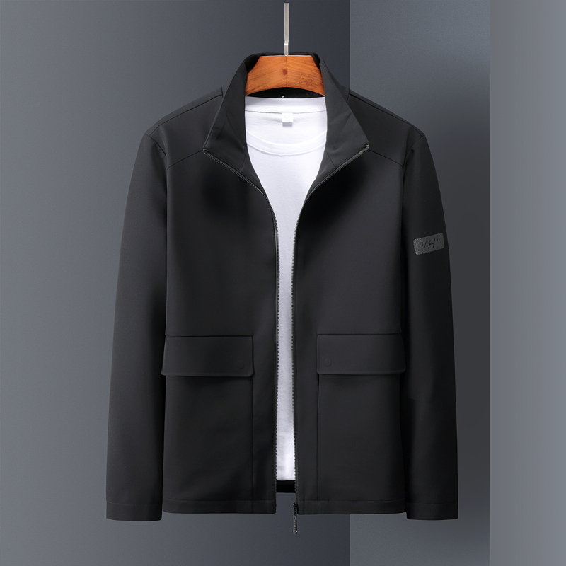 工装夹克男士2021春季新款韩版潮流百搭上衣服休闲加肥加大码外套