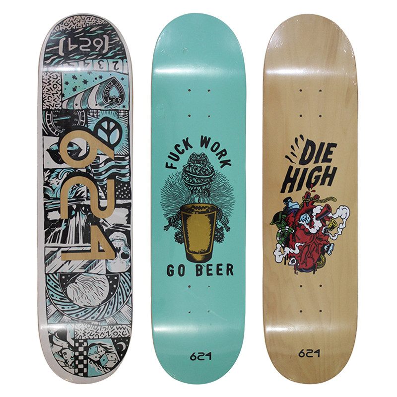 maven滑板木问系列双翘板面青少年进阶弹性性好滑板