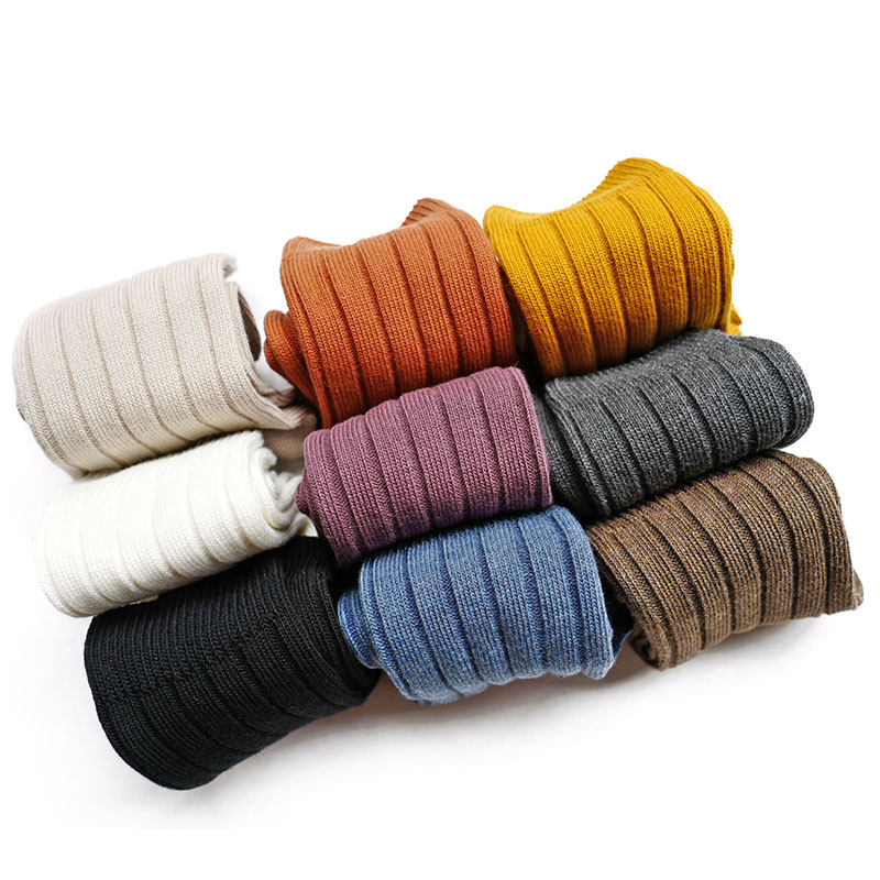 七町目日粗线袜子女秋季中筒筒袜韩版女短袜学院中筒袜