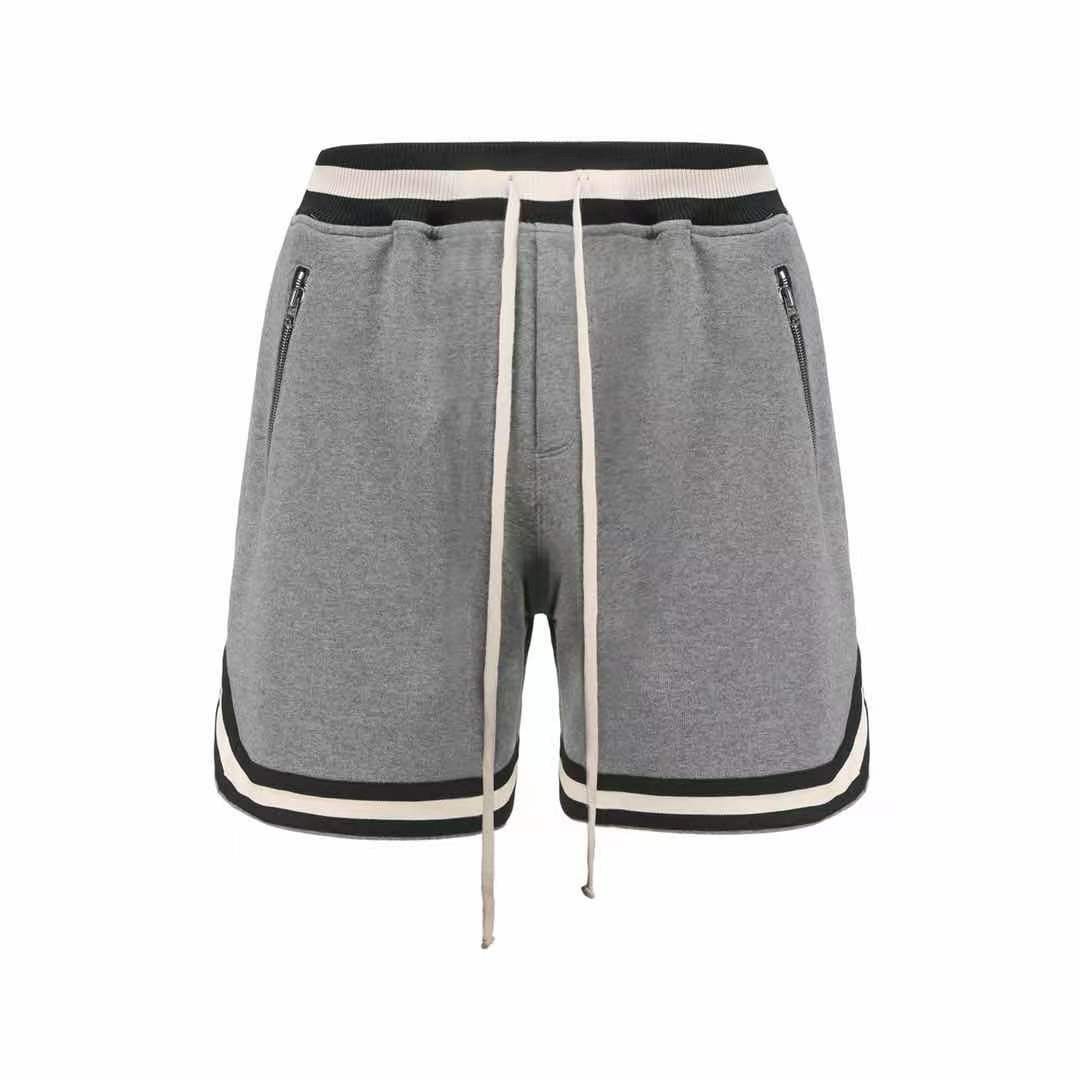 现货seethemirage复古拉链运动抽身棉质双层休闲裤