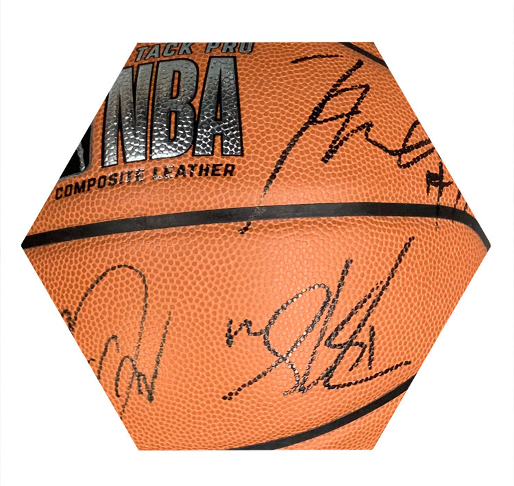 奇才全队比尔沃尔霍华德亲笔签名篮球展示证书文创