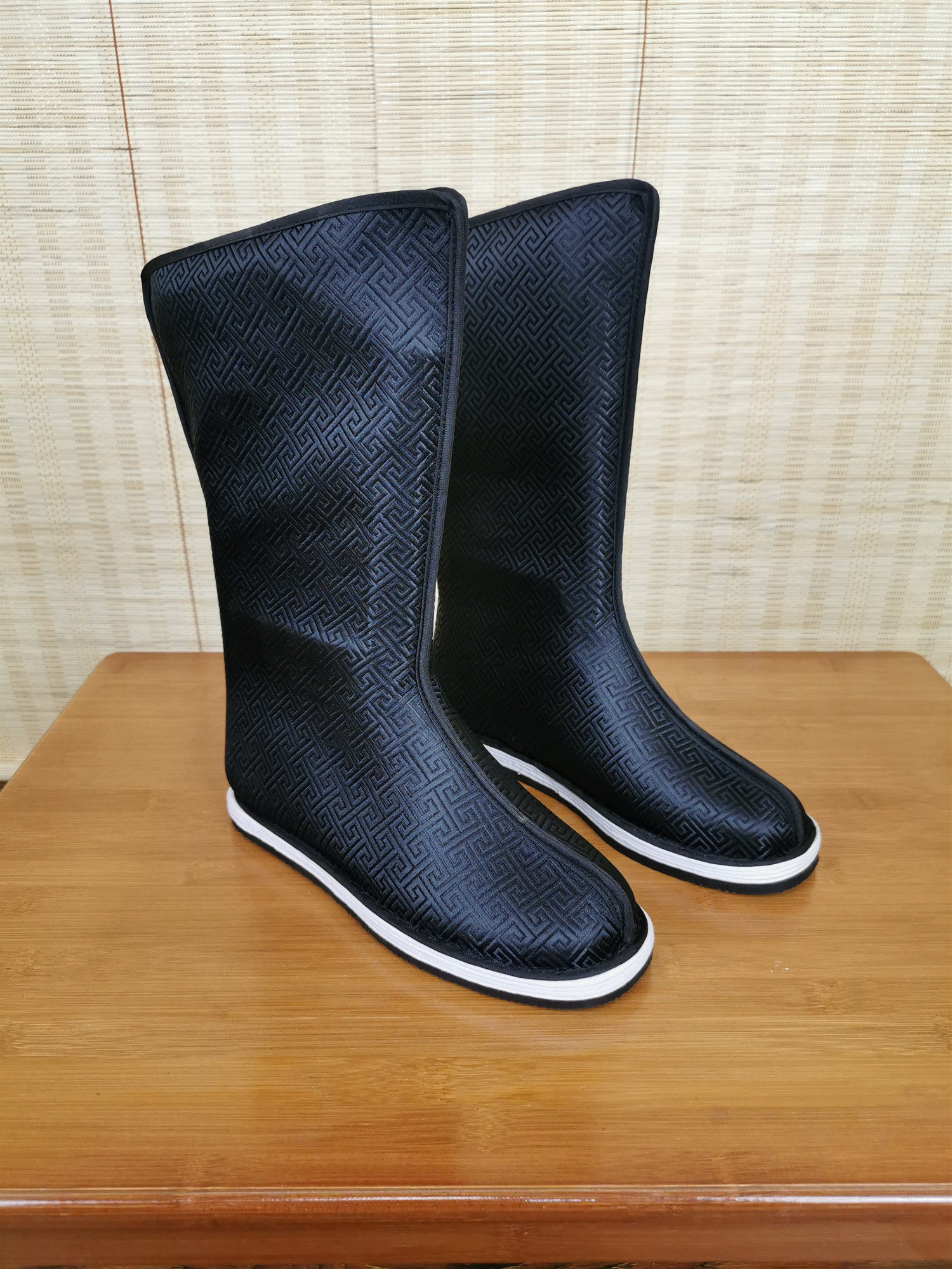 古装古风cos亲子款汉服靴男女官千层靴子朝靴古典舞鞋