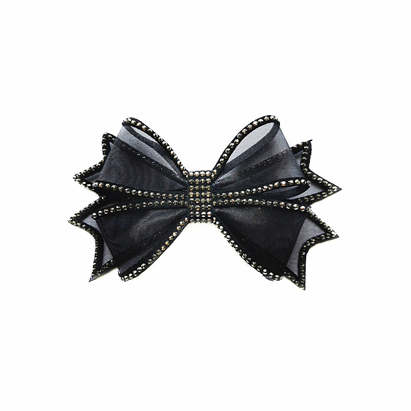 拖鞋蕾丝丝网蝴蝶结鞋花鞋子水钻装饰配件女鞋鞋扣