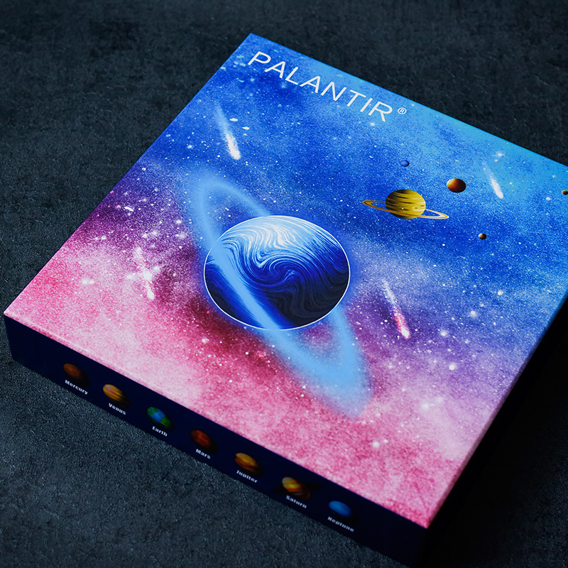 手工儿童八大星空星球巧克力礼盒装送男女朋友三八女神节礼物代脂