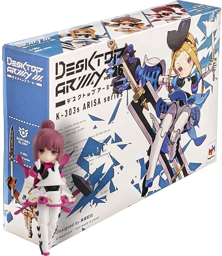 megahouse正版全新现货货机桌面部队k303s艾莉莎拼装手办