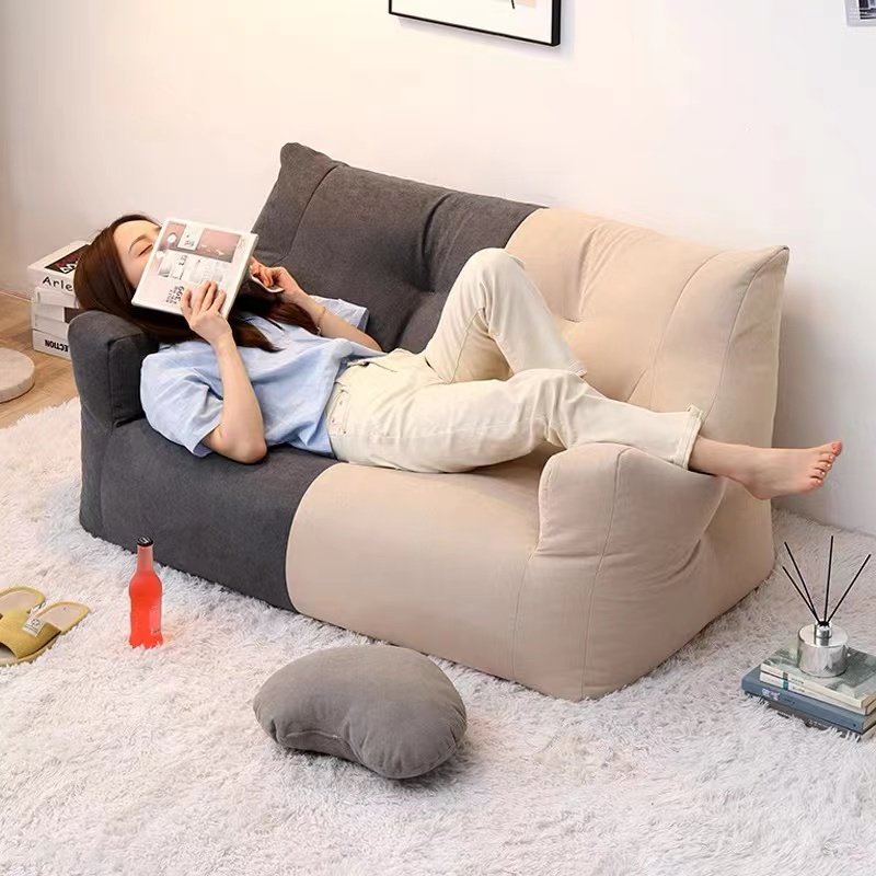 沙发懒人榻榻米单双人双人小户户型网红卧室小沙懒人沙发