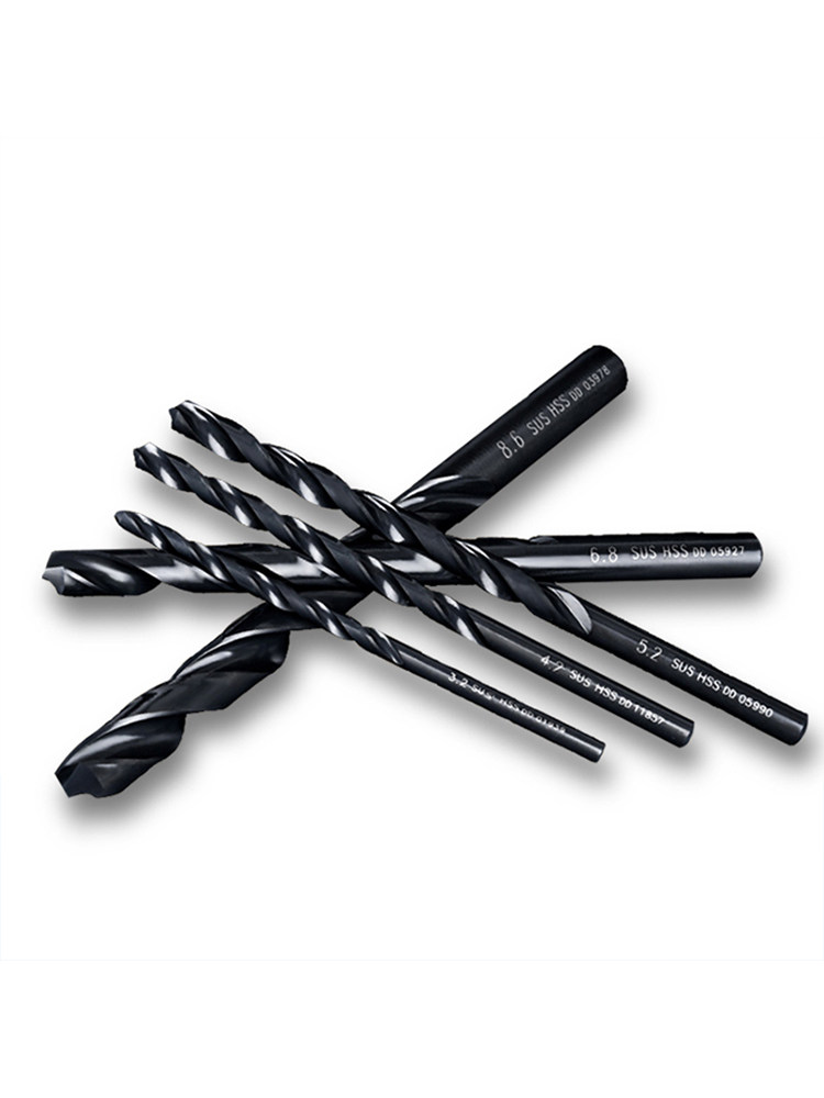 et含钴钻头直柄高速钢直柄麻花钻头钢铁专用打孔钻咀1.0mm-13.0mm