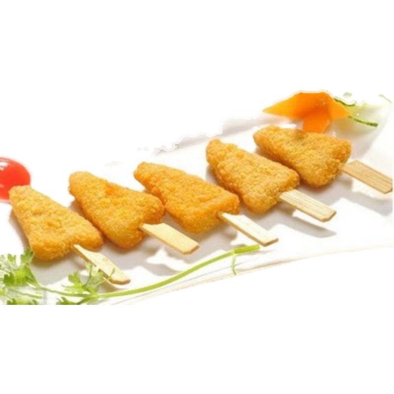 第二半价金甲芝麻鸡柳配菜小吃腌制牙签冷冻鸡肉丸