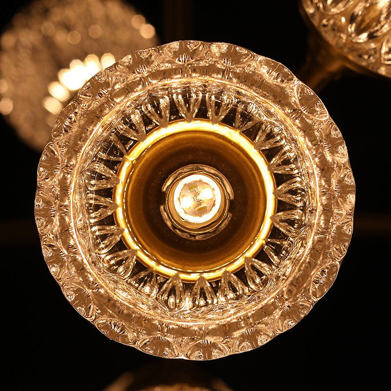 雷士照明后现代轻奢吊灯简约北欧客厅餐厅水晶灯客厅吊灯