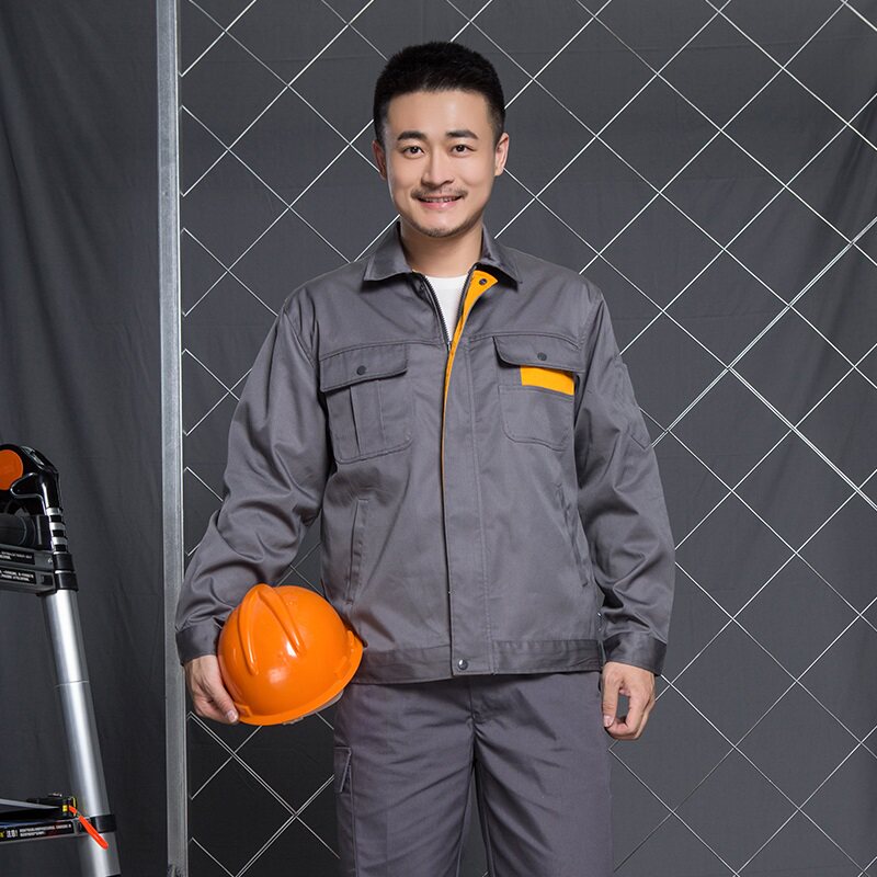 戎锋秋冬防静电工作服套装男工厂车间工服工人电子厂劳保服长袖