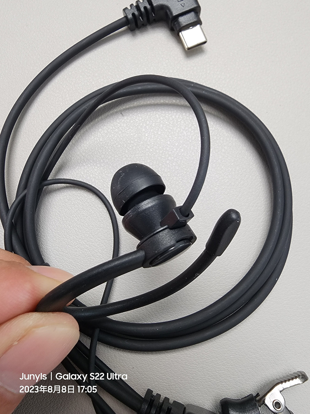 耳机type-c接口对讲机专用华为口耳挂耳入耳对讲机配件