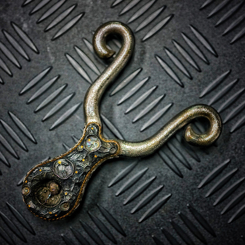 cooyooedc高端雕刻手工黄金钛合金三手酷友弹弓其他防护救生装备