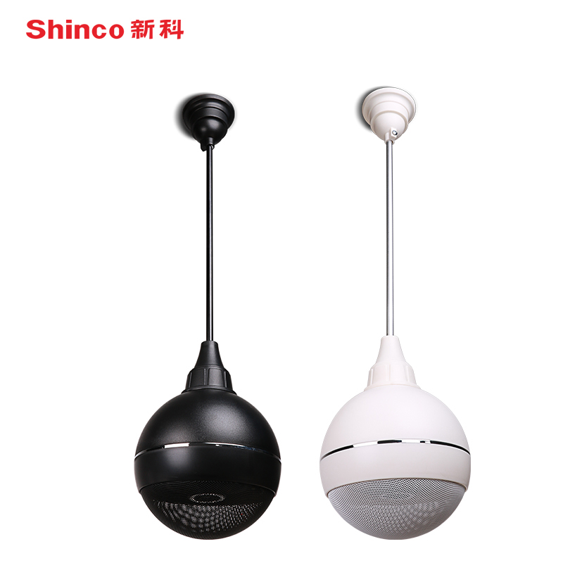 套装音响shinco新科v7吊球店铺餐厅悬挂式吊顶工程解决方案