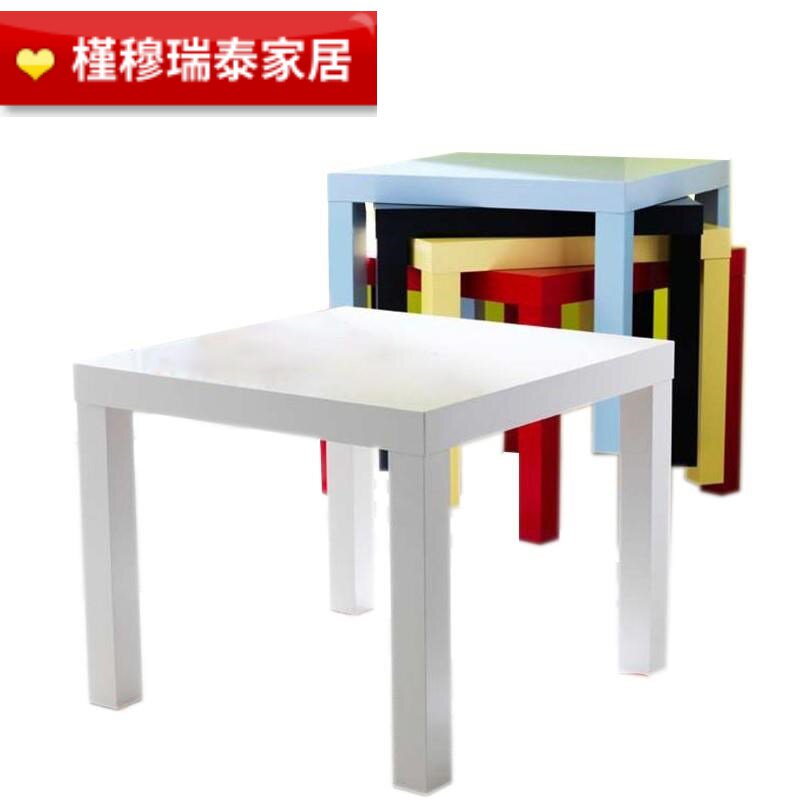 超市情景陈列道具堆头小方桌小桌子展架简约家居小茶几小木桌
