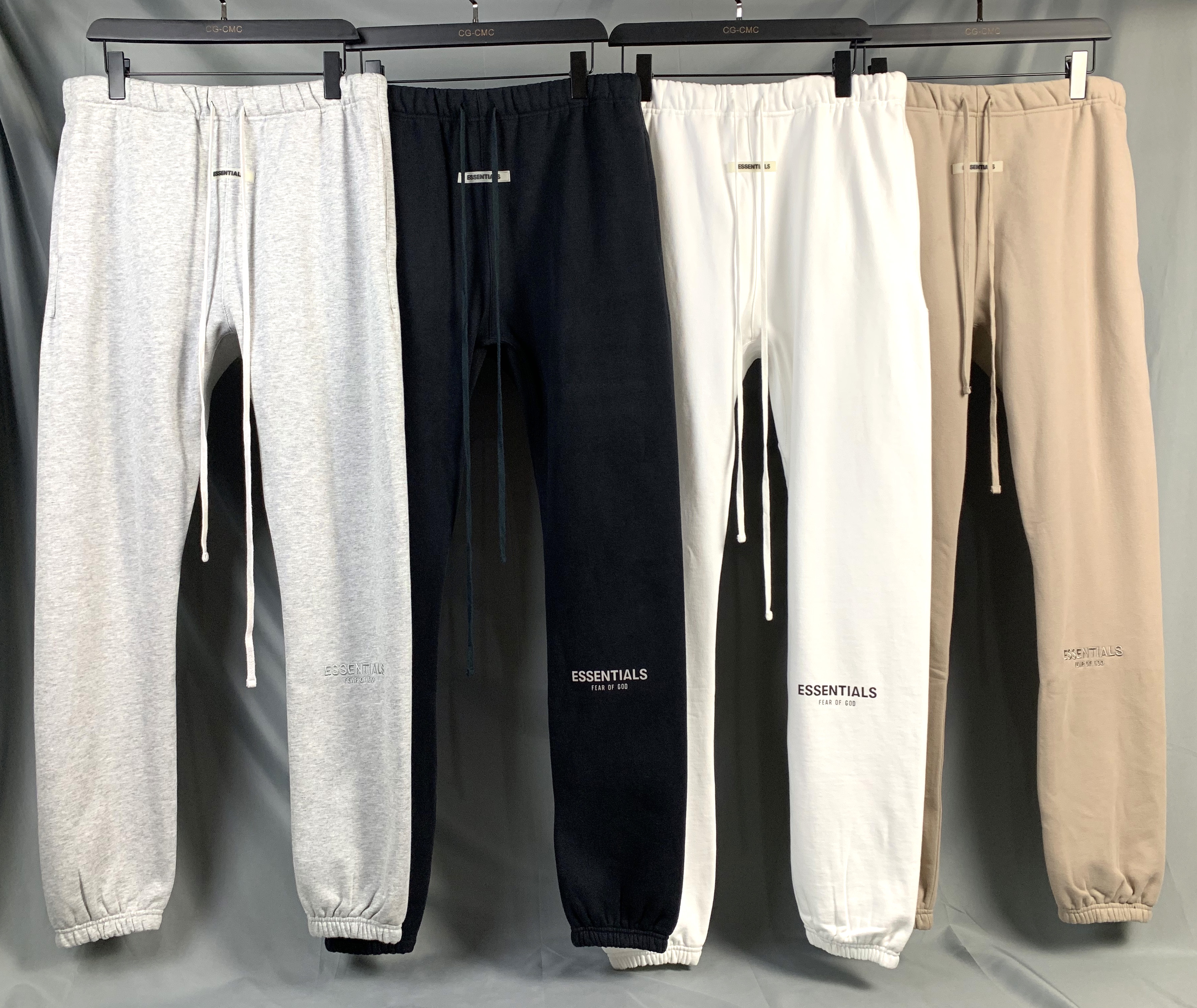fearofgod复线essentials反光刺绣卫裤fog高街休闲裤
