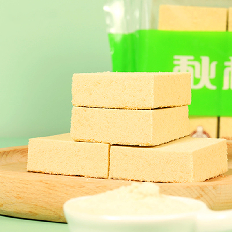 秋林绿豆糕点点心传统手工老人网红小吃8090传统中式糕点